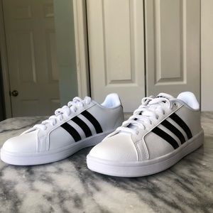 NWOT - Adidas Cloudfoam Sneakers - White and Black